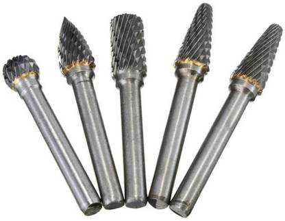 Yashus Tungsten Carbide Burr Rotary Cutter file Set Engraving Tool