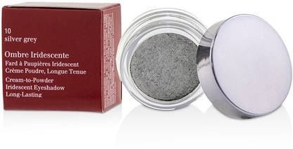 Clarins Paris Ombre Iridescente Cream To Powder Iridescent Eyeshadow - #10 Silver Grey_5910 7 g