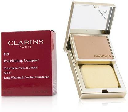 Clarins Paris Everlasting Compact Foundation SPF 9 - # 113 Chestnut_9200 Foundation