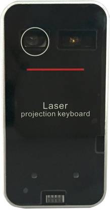 Tobo Mini Portable Virtual Laser Projection Keyboard and Mouse Keyboard TD-596KM Bluetooth, Wired USB, Wireless Standard Multi-device Keyboard Compatible with Desktop, Laptop, Mac