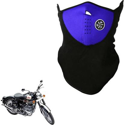 SHOOLIN Dustproof,Windproof & Pollution Proof Blue Half Face Balaclava/Mask_LHLFBLCKBLUFRRoy500 LHLFBLCKBLUFRRoy500