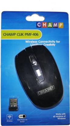 TVS Pmf406 Wireless (Single Battery) Wireless Optical Mouse