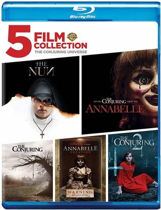 The Conjuring Universe 5 Movies Collection: The Nun + Annabelle: Creation + The Conjuring 2 + Annabelle + The Conjuring (5-Disc Box Set) (Region Free)
