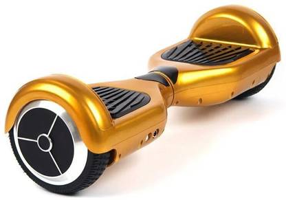 sky wings Skywings Self balancing segway hoverboard with bluetooth, remote , carry bag (golden) HoverBoard Scooter