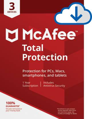 McAfee Total Security 3.0 User 1 Year
