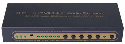 Tobo HDMI/MHL 3x1 Audio Extractor Media Streaming Device