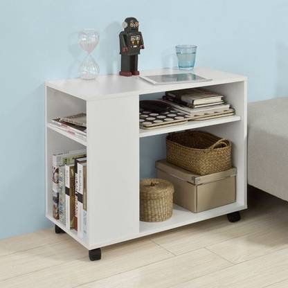 COMFOLD Movable Side Table Engineered Wood Side Table