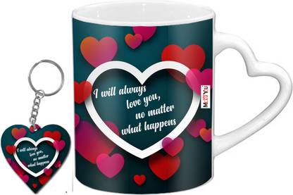 ME&YOU Mug, Keychain Gift Set
