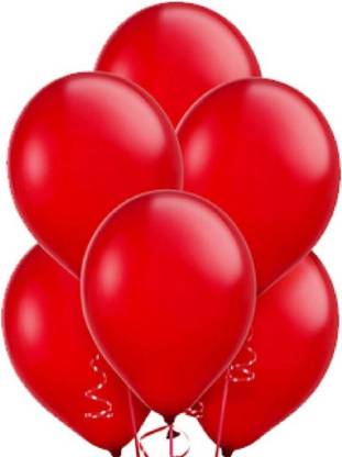 H2Y Solid baloon red 100 baloon Balloon