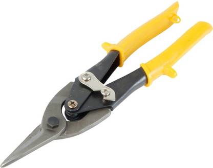 TOOLBUX Tin Snip Tin Aviation Snips Sheet Metal Shear Cutting Tool HEAVY DUTY Metal Cutter Professional Quality Aviation Snip (Tin Cutter) Cutter Professional Quality Aviation Snip (Tin Cutter) Cutter Tinner Snips TBTC2 Metal Cutter
