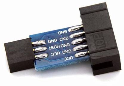 arduino M772 10 Pin Convert to Standard 6 Pin Adapter Board For ATMEL STK500 AVRISP USBASP Electronic Components Electronic Hobby Kit
