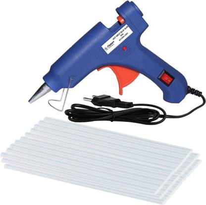 Flipkart SmartBuy Electric 20W Mini Hot Melt Glue Gun With 30 Pcs Hot Melt Glue Stick Standard Temperature Corded Glue Gun