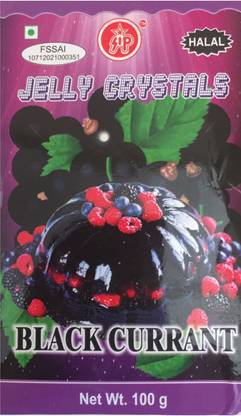 Sip Jelly Crystal Halal Black Current 100g (Pack of 4) By PadelaSuperStore 100 g