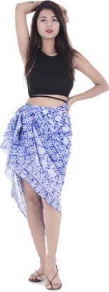 Handicraft-Palace Floral Print Women Sarong