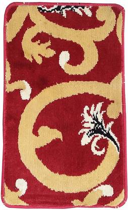 TAJ CARPETS Multicolor Polyester Carpet