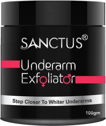 SANCTUS Underarm Exfoliator - 100gm (Step Closer to Whiter Underarms)