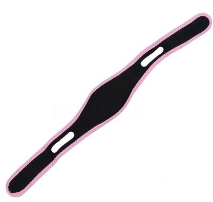 AlexVyan Pink and Black Free Regular Size Anti Aging Face Chin Cheek Slimming Mask V-Line Lifting Face Lift Bandage Strap  Face Shaping Mask