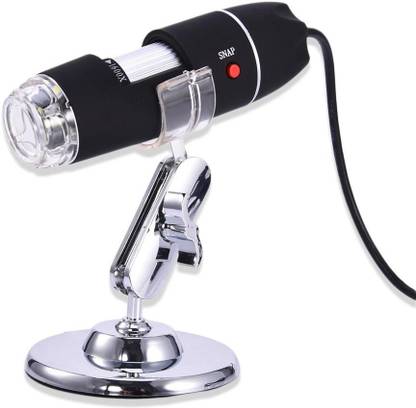microware 1600X Digital Microscope USB Endoscope Camera, 8 LED Mini Digital Microscope 7 8 10 Android Linux