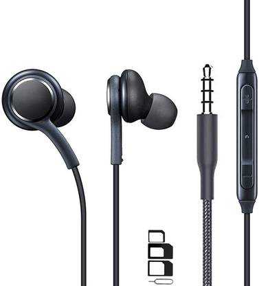 ShopMagics Headphone Accessory Combo for Itel it1508, Itel Wish A41, Itel it1516 Plus, Itel it1407, Itel Wish it1512, Itel it1409, Itel it1508 Plus, Itel it1507 Earphones Original Like Headsets In-Ear Headphones Wired Stereo Bass Head Earbuds Hands-free With Mic, 3.5mm Jack