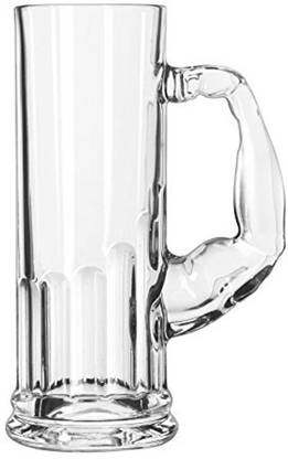PrimeWorld Yuzing Large crystal clear Glass Glass Beer Mug
