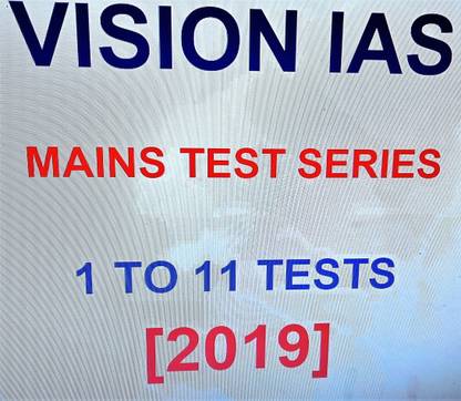 Vision Mains Test Series - 1 To 11 (2019)