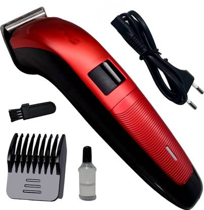 JM Rechargeable Waterproof Wet & Dry Electric Beard Mustache Hair Clipper Trimmer Shaver Cutter Cleaner Sideburns Clipper Ultra Trim Trimmer 50 min  Runtime 3 Length Settings