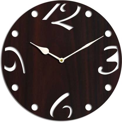 Studio shubham Analog 26.5 cm X 5 cm Wall Clock