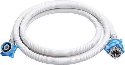 3A Featuretail Washing Machine Inlet Hose Pipe with Tap Adaptor for Fully Automatic (4 Meter) Washing Machine Inlet Hose