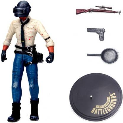 HIGAR PUBG Action Figure Toy Model with Weapons