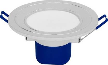cell life Aluminium Glitter LED Concealed Light 6w (pack of 2) Recessed Ceiling Light Ceiling Lamp