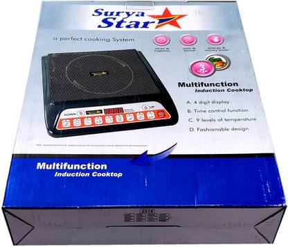 ELITE SURYA STAR 1800 W Induction Cooktop Push Button