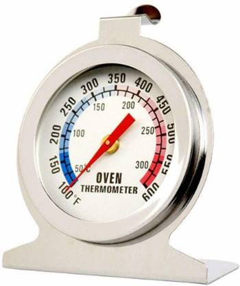 SYGA Kitchen Oven Thermometer Stainless Steel Monitoring Cooking Thermometer Thermometer with Fork Kitchen Thermometer