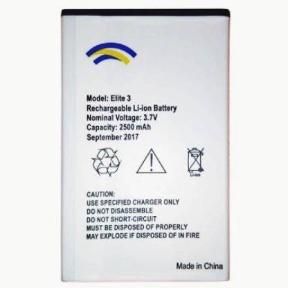 FULL CELL Mobile Battery For  Swipe ELITE 3