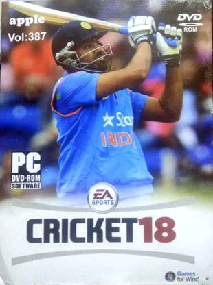 EA Sports Cricket 18 - PC DVD-ROM Software (Games for Window) (VOL - 387)
