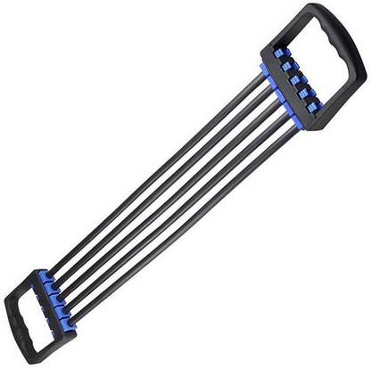 KRISHNA Adjustable 1-5 Rubbers Chest Expander Body Builder Resistance Tube