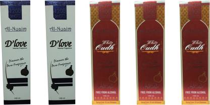 Al Nuaim ALNUAIM D'LOVE, WHITE OUDH PACK OFF 5 Floral Attar