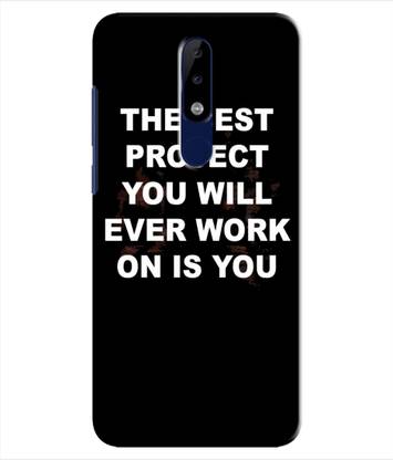 XPRINT Back Cover for Nokia 5.1 Plus
