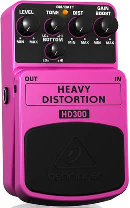 Behringer HD300 Heavy Metal Distortion Effects Pedal Guitar Processor