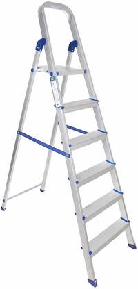 Manet Manet Advance 6-Step Foldable Aluminium Ladder Aluminium Ladder