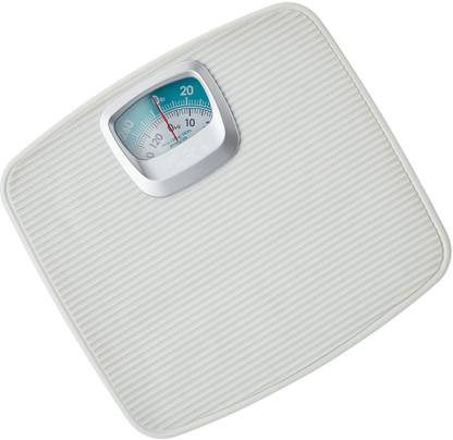 Rorian Virgo Mechanical Analog Weight Machine, Capacity 130Kg (White)9820 Weighing Scale