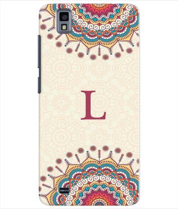 ETECHNIC Back Cover for Gionee P2M - Alphabet L