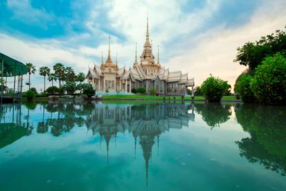 place of mandir beautiful Fine Art Print