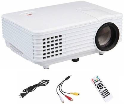Samyu RD805 FULL COLOUR FULL HD LED PROJECTOR WITH DIRECT CABLE TV OPTION (800 lm / 1 Speaker / Remote Controller) Portable Projector