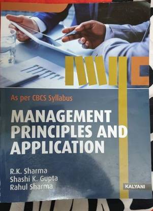 Management Principles And Applications