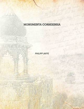 Monumenta Corbeiensia [Hardcover]