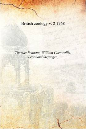 British zoology Volume v. 2 1768 [Hardcover]