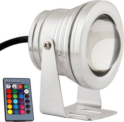 ALLEXTREME Multicolor LED Fog Light with Wireless Remote Control Decorative Rock Flashing Lamp Car Fancy Lights