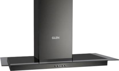Glen Cooker hood 6062 BLK 60cm 1000m3 BF LTW Wall Mounted Black 1000 CMH Chimney