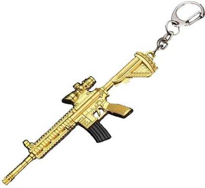 Counta M416 Keychain - Gold - 12CM - PUBG Key Chain