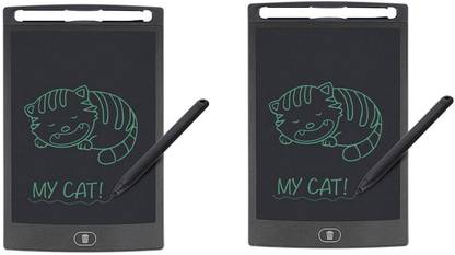 Stylish Step Stylish Steps LCD Writing Screen Tablet Drawing Board Digital Portable for Kids/ Adults Pack of 2
